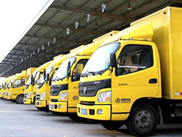 广州物流货运专线公司运输车辆